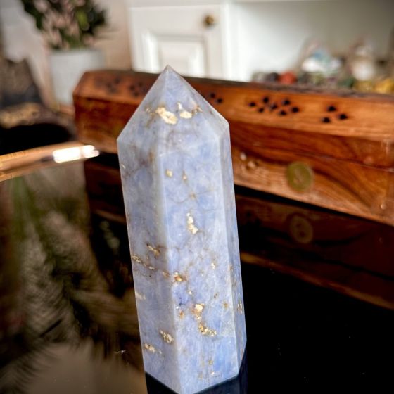 OBELISK OPAL NIEBIESKI